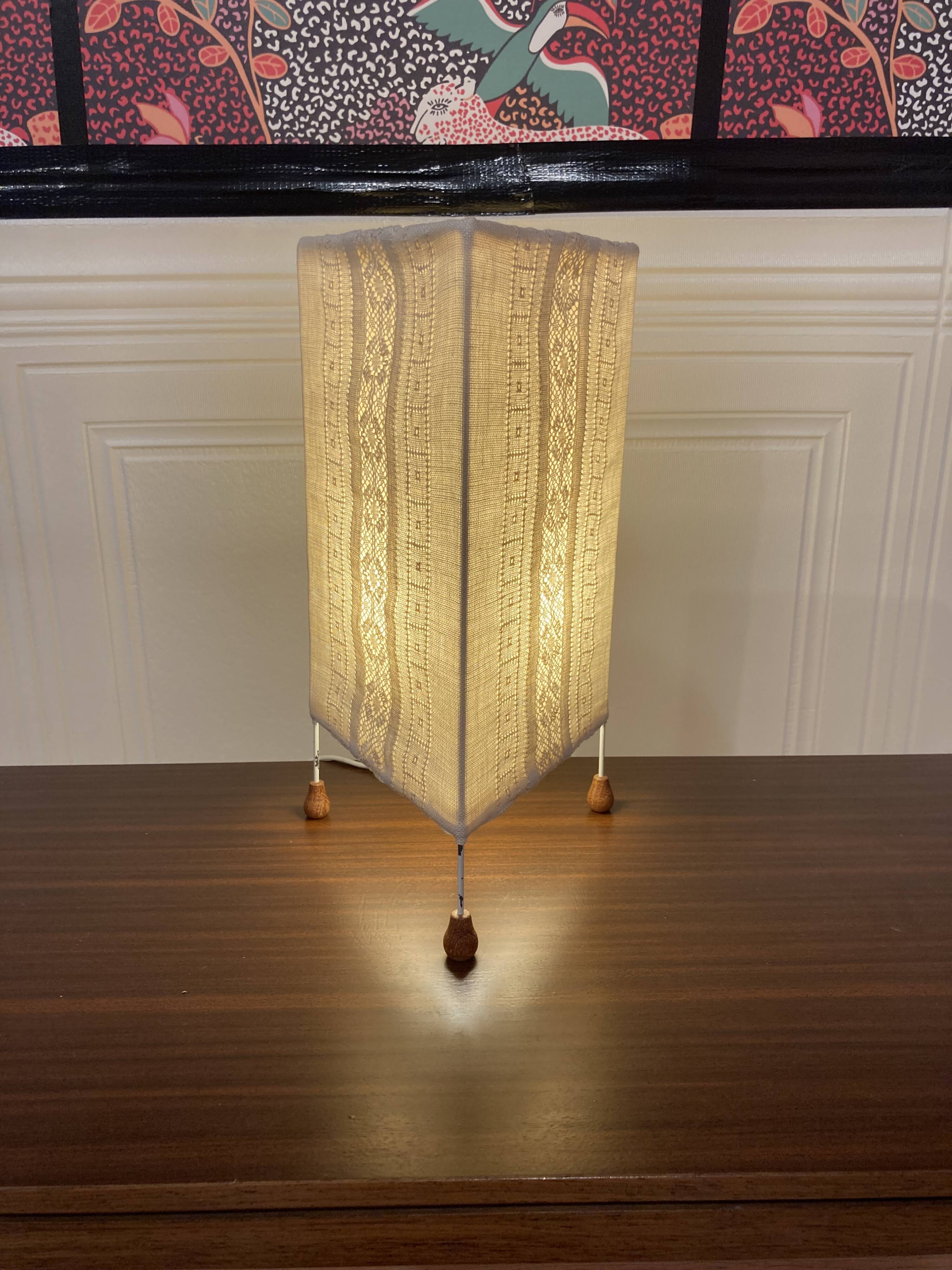 Tripod lamp, Scandinavian design, 1960s.