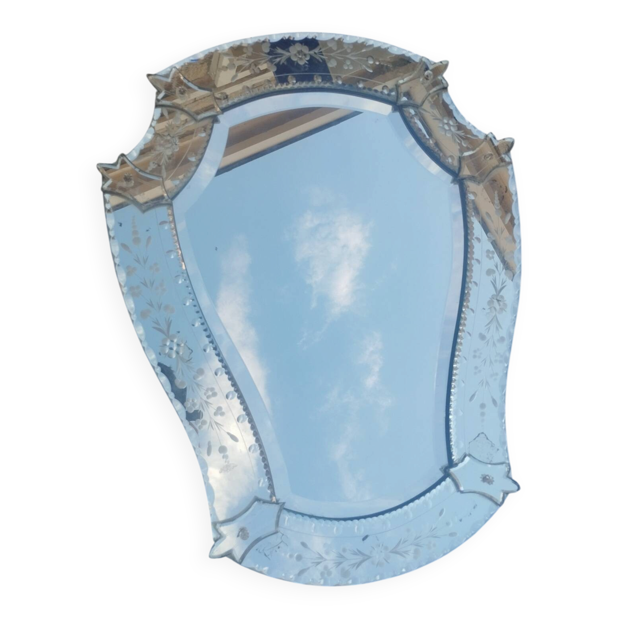 Ancient Venetian mirror