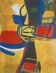 Maurice esteve : la joie - lithographie originale
