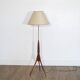 Lampadaire vintage danois en teck 1960