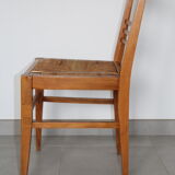 6 seated beech chairs mulched