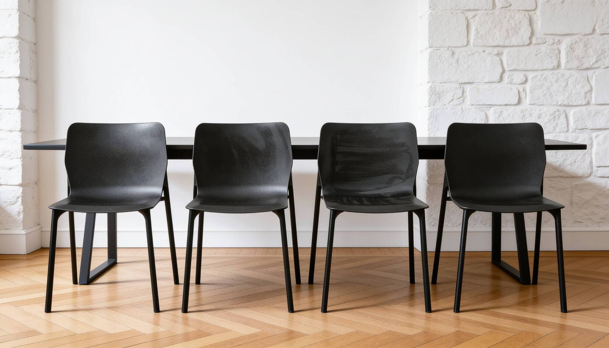 Set of 4 chairs Chassis, Wilkhahn