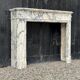 Louis XVI Style Fireplace In Violet Breccia Marble Circa 1880