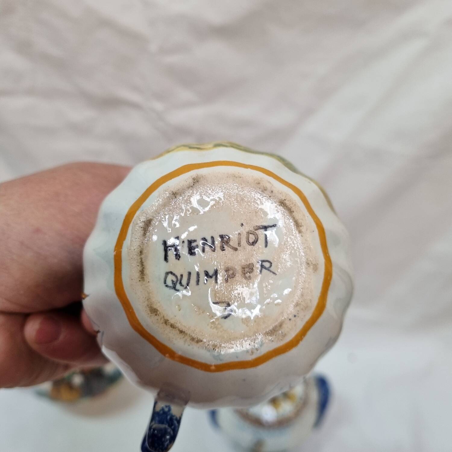 Henriot Quimper coffee service from 1930