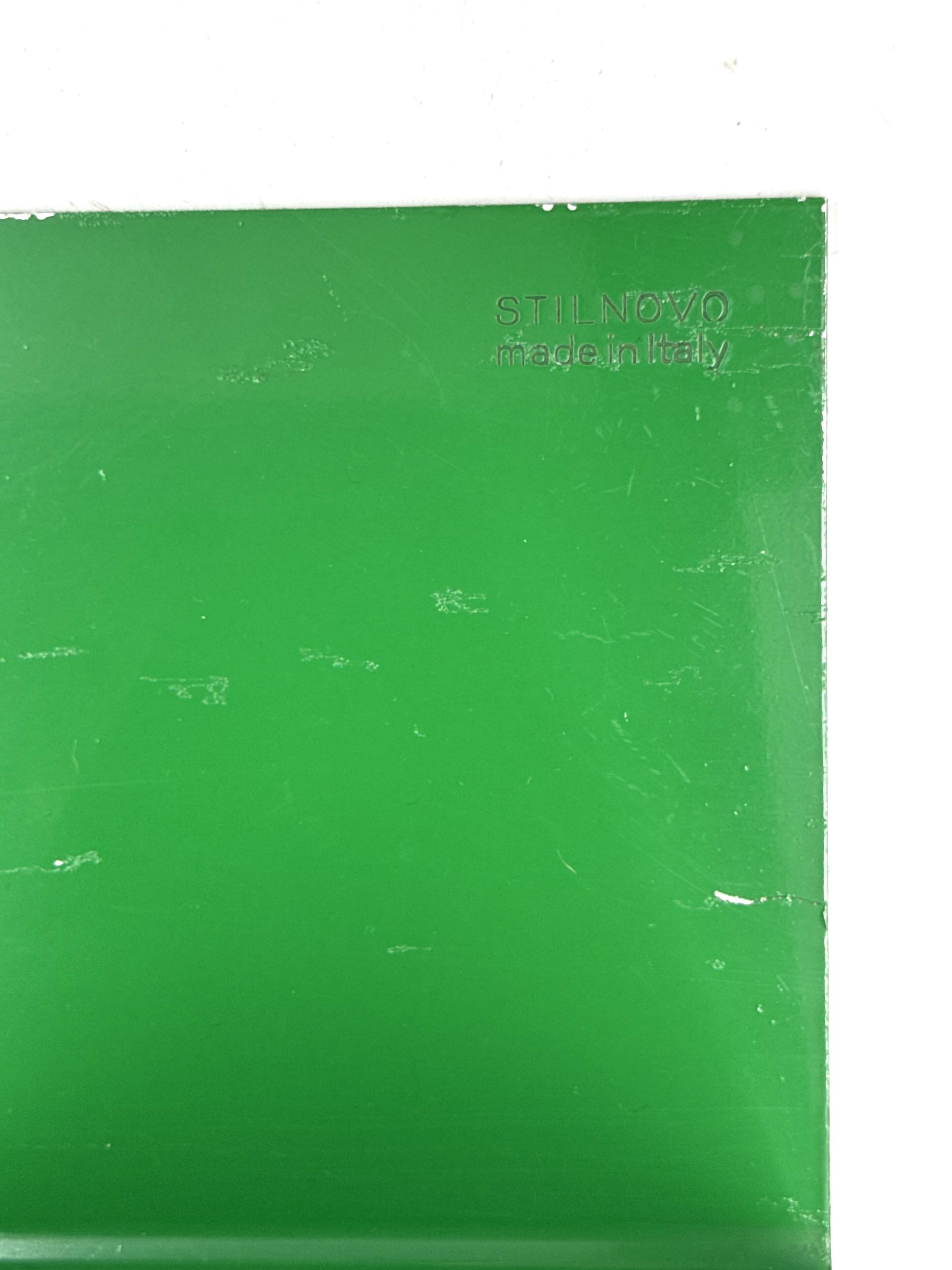 Green 'Blitz' Table Lamp, Trabucco, Vecchi, Volpi, Stilnovo Italy 1972