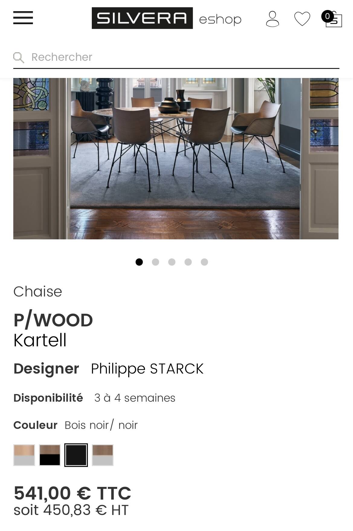 P/Wood Chairs Kartell Starck