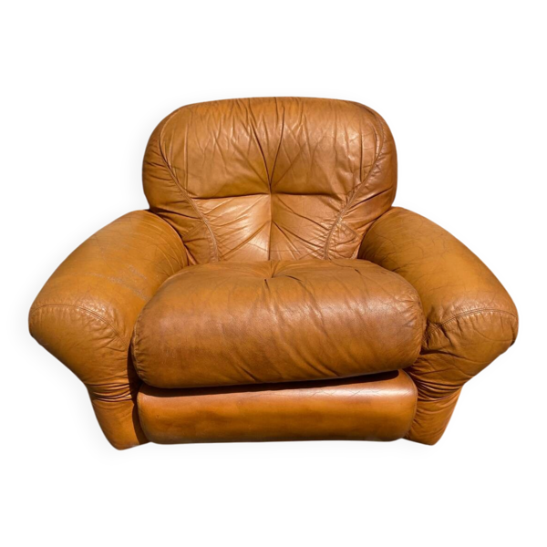 Fauteuil cuir italien