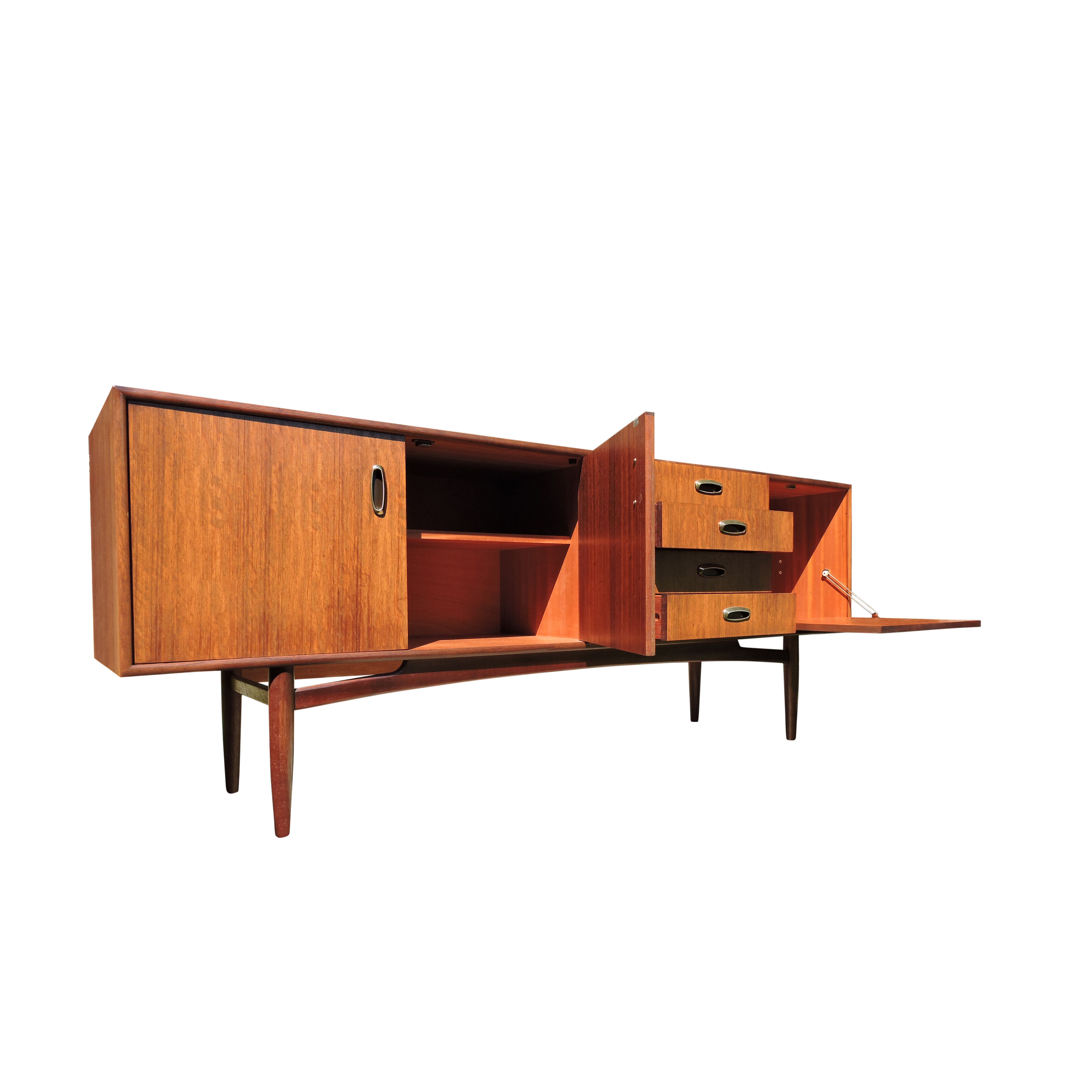 Mid-Century Model 4048 Scandi Sideboard by Victor Wilkins for G-Plan