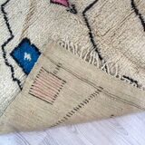 Handmade Moroccan Berber carpet 246 x 160 CM