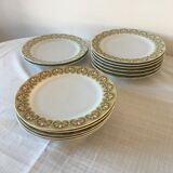 Service 57 pieces "Bavaria Schirnding" porcelain