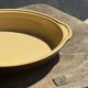 Huge oval oven dish with handle