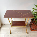 Desserte vintage années 60 en formica relookée