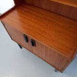 Vintage Scandinavian style teak bookcase from the 60s