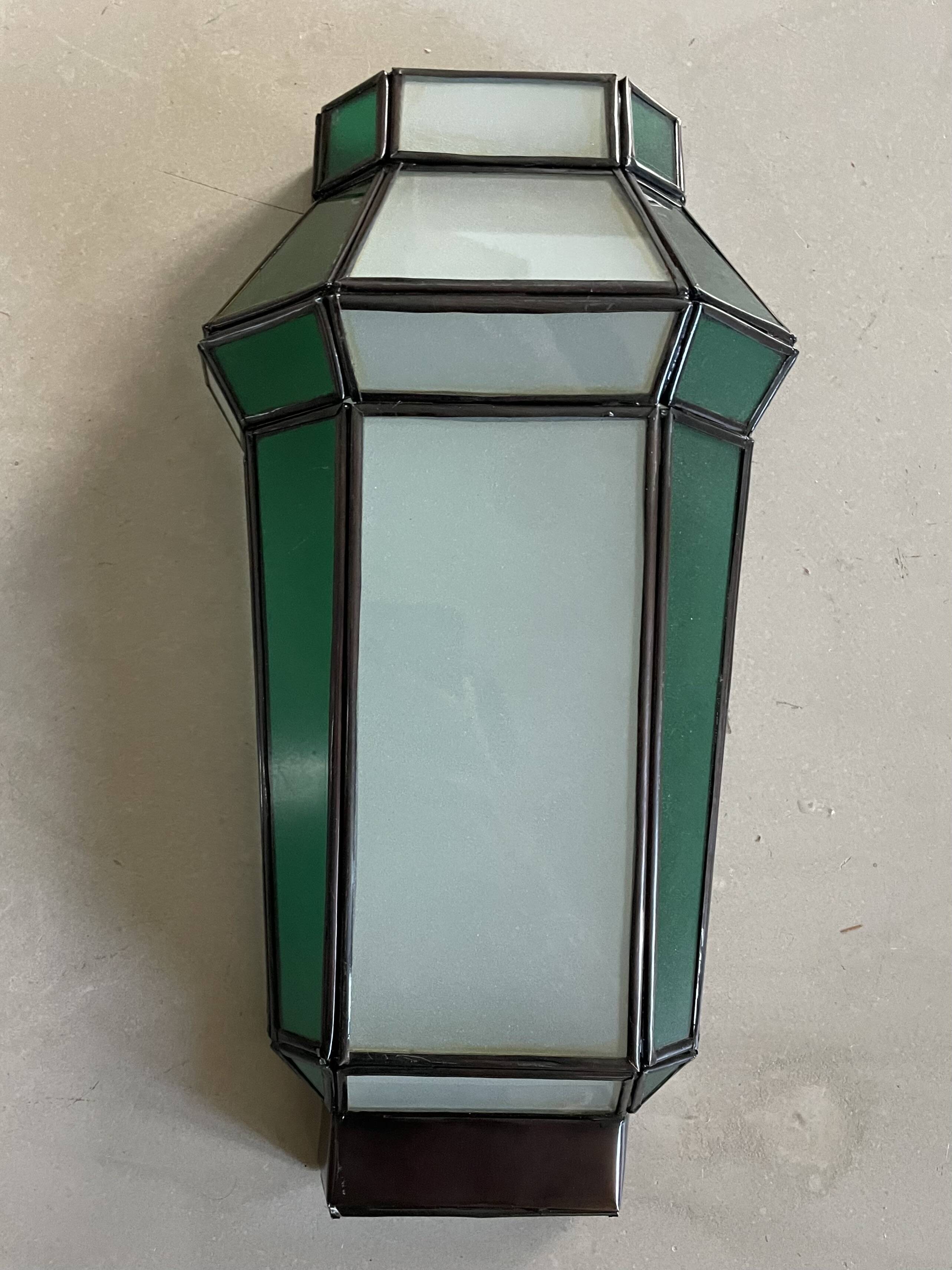 Set of 2 oriental wall lights