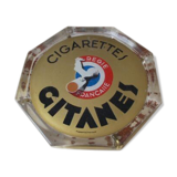 Picks up vintage advertising money Gitanes