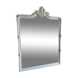 Antique mirror with pediment 158x118 cm