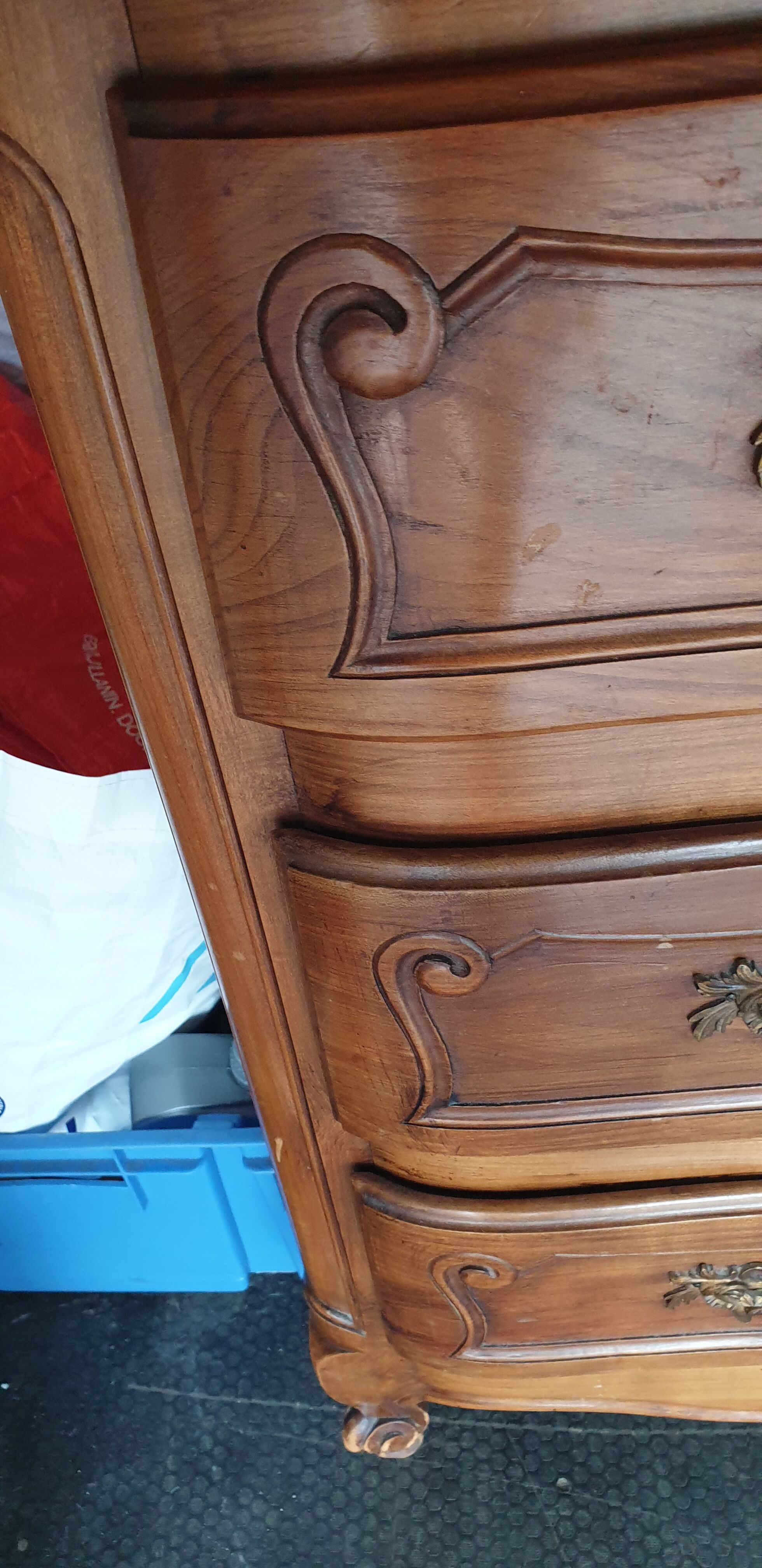 Commode louis xv 3 drawers