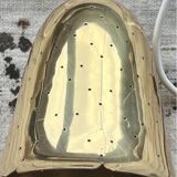 4 antique Swedish pendant lamps in gilded brass by Boréns