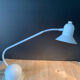 Vintage desk lamp Brama white