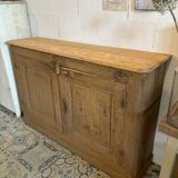 Buffet patine marron