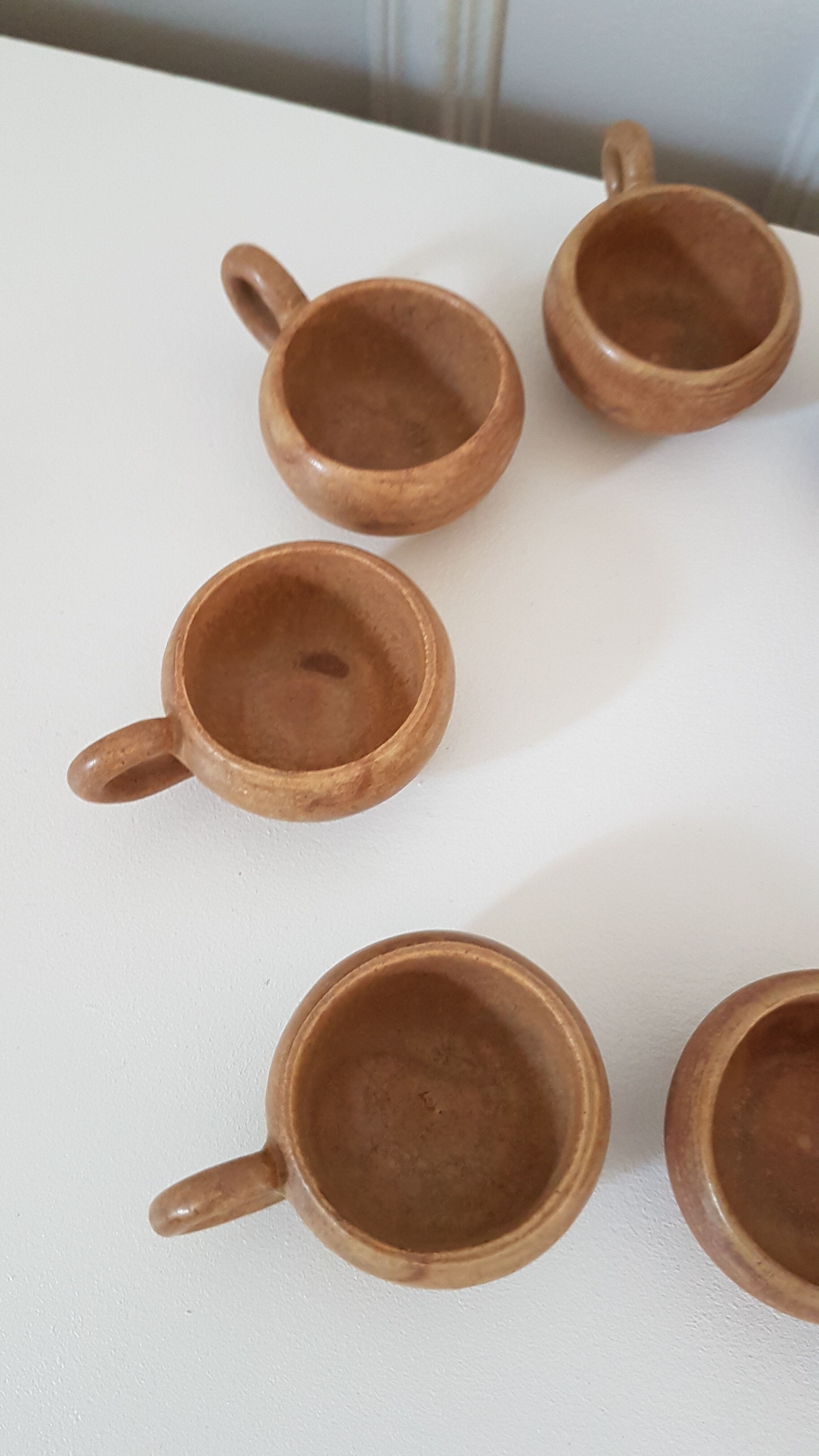 Stoneware liqueur service