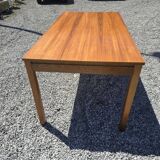 Table scandinave extensible en teck des années 60