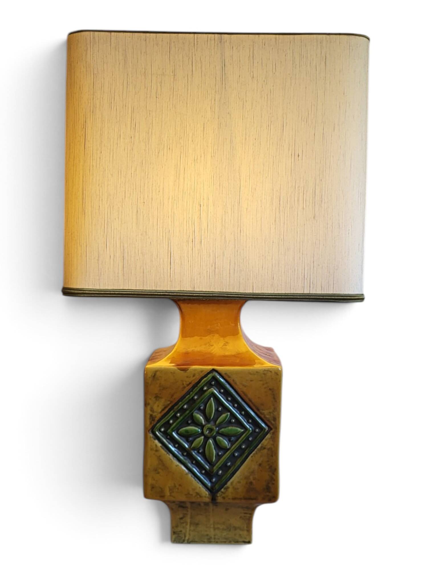 Lampe en céramique émaillée
