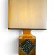 Lampe en céramique émaillée