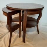 Round trundle tables