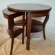 Round trundle tables