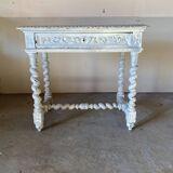 19th century Jacobean style drawer table