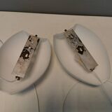 Rare wall lamps, model Vasa, designed by Jo Hammerborg in 1966 for Fog & Mørup Denmark.