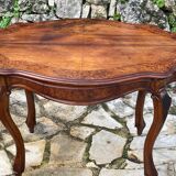 Mahogany violin table