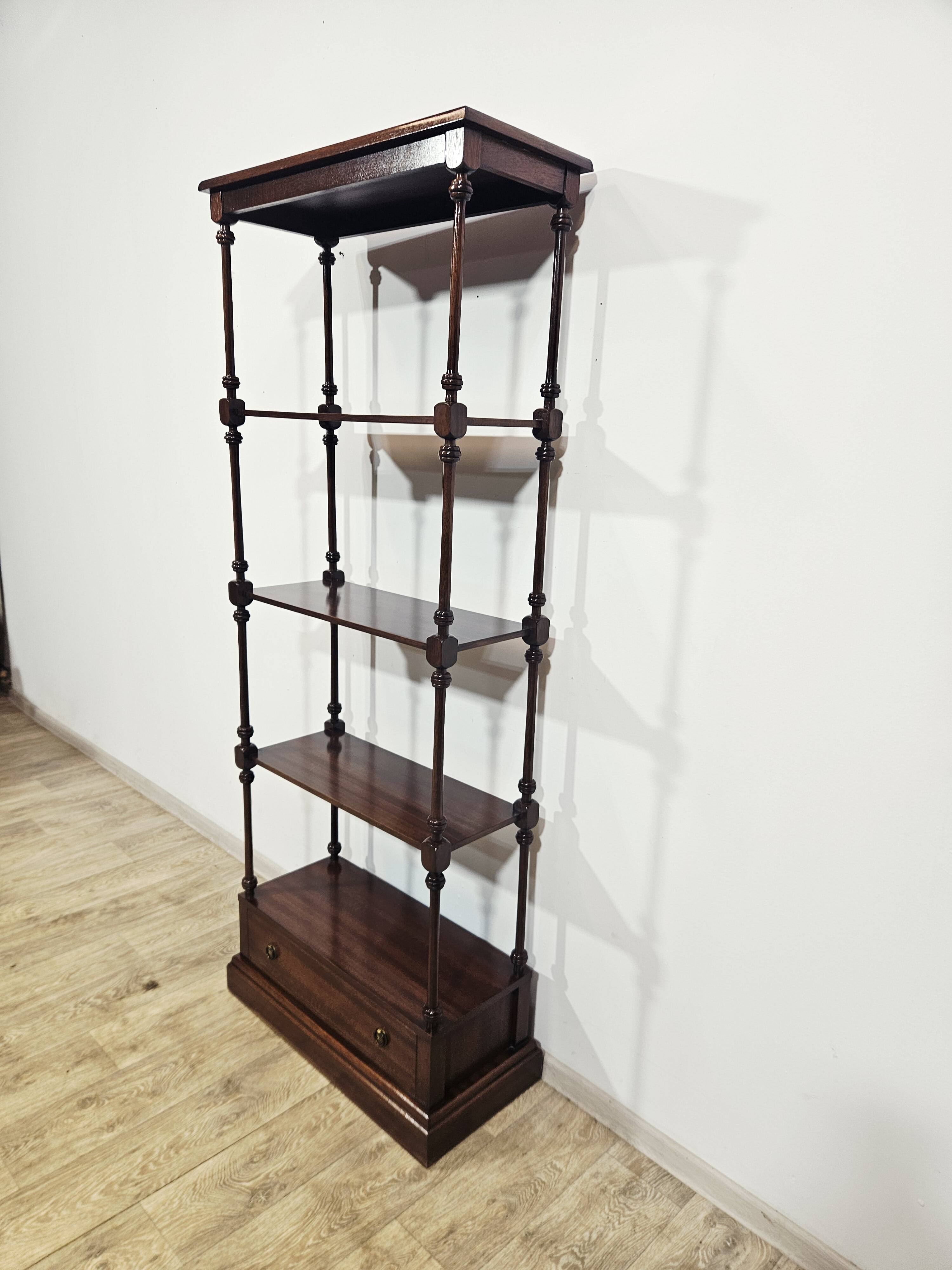 Stylish mahogany shelf/England/mid. 20th century/Classic/Unique