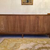 Buffet 4 portes en merisier style Louis XV
