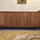4-door Louis XV style cherry wood sideboard