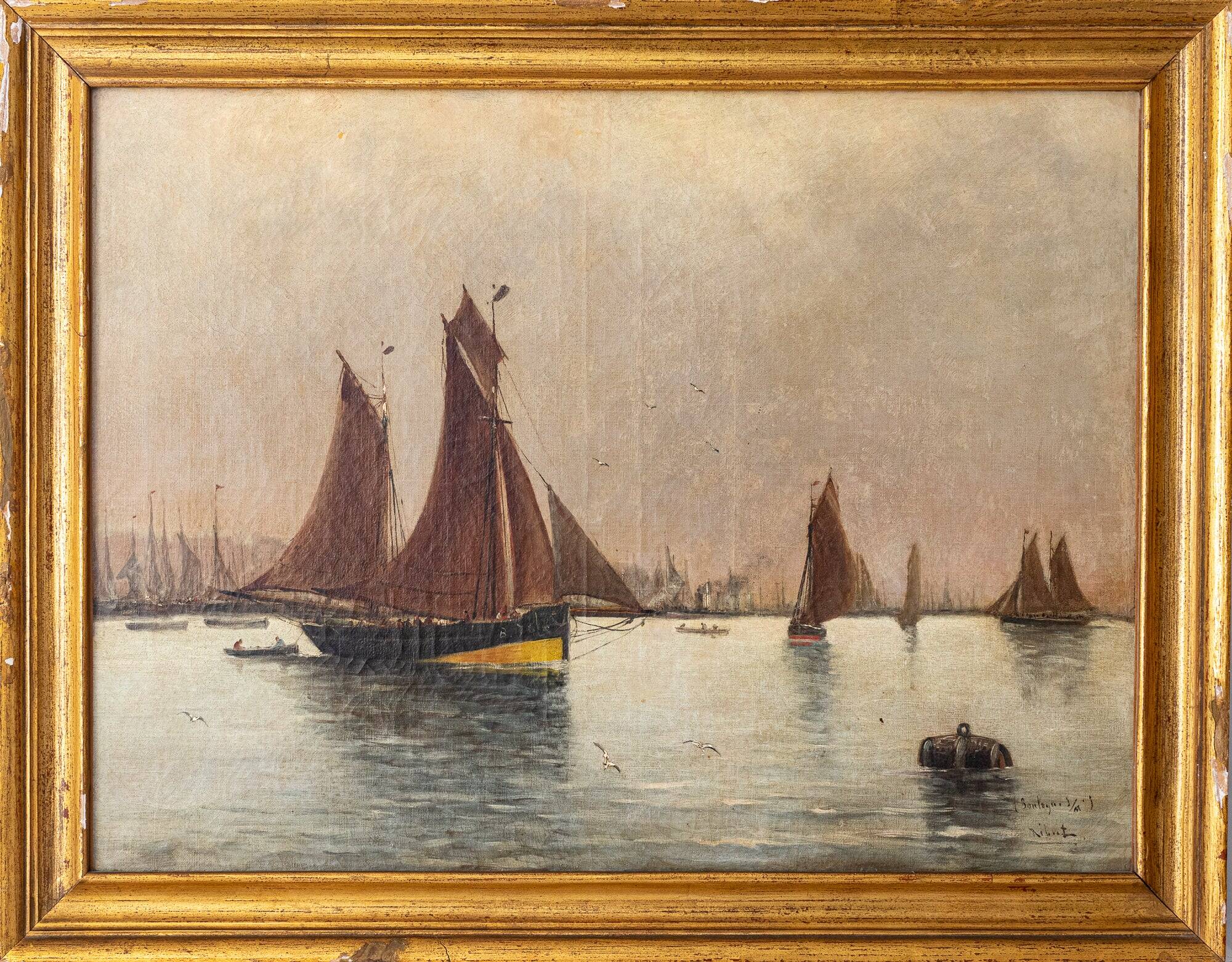Collection of Four - 19th Century Marine Paintings - Various Artists