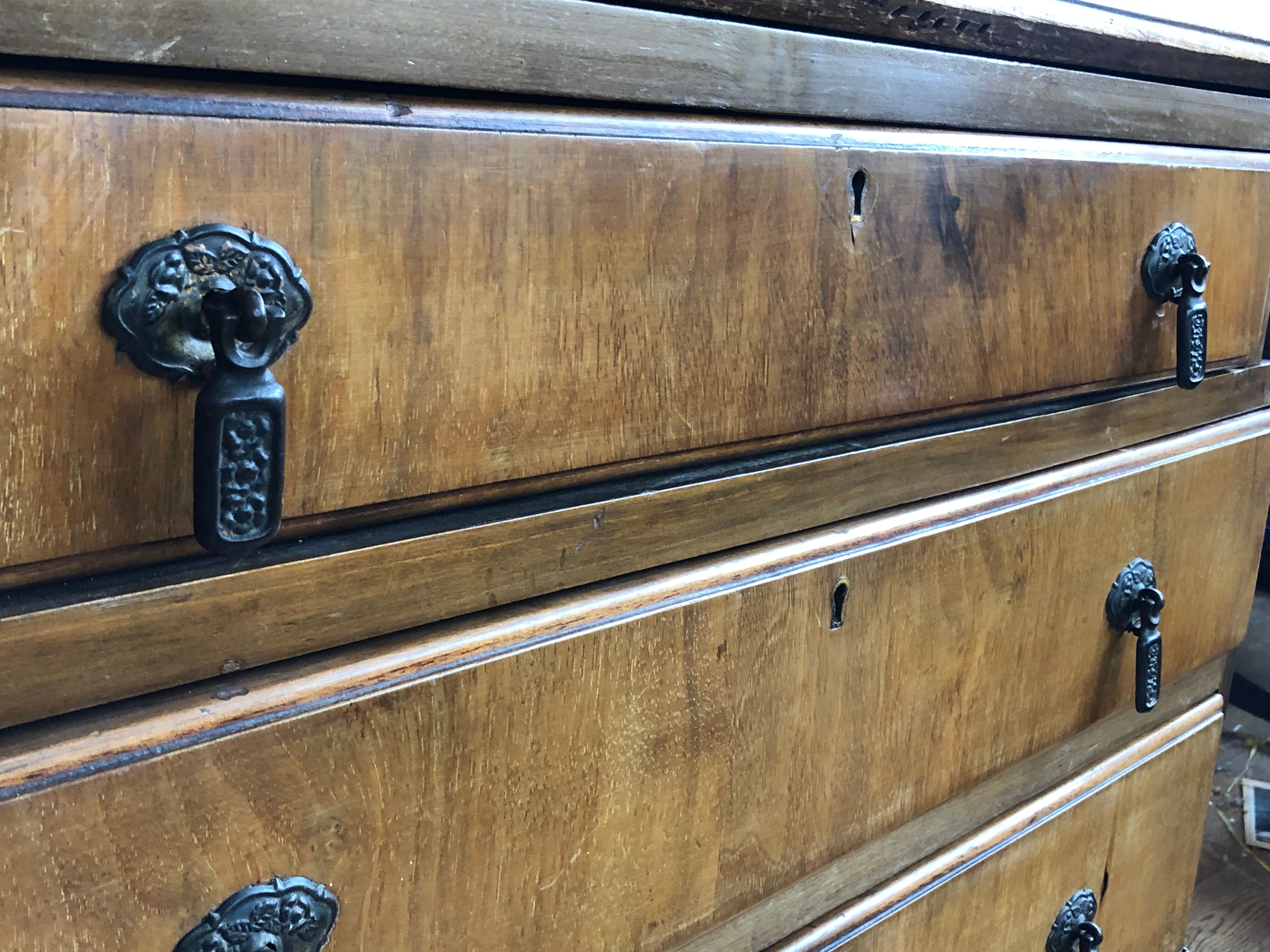 English secretary Chippendale style