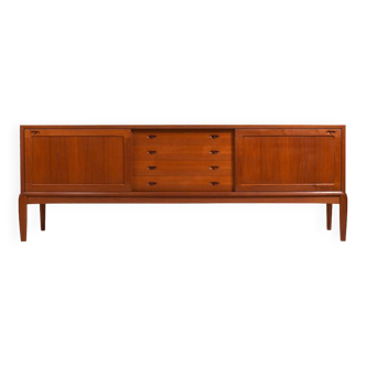 Danish Vintage Teak Sideboard by Henry W. Klein for Bramin