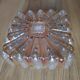 Vintage 60s two-tone square ceiling light