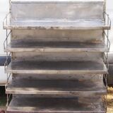Industrial metal floor
