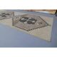 Couloir fait main Oushak turc 91x384