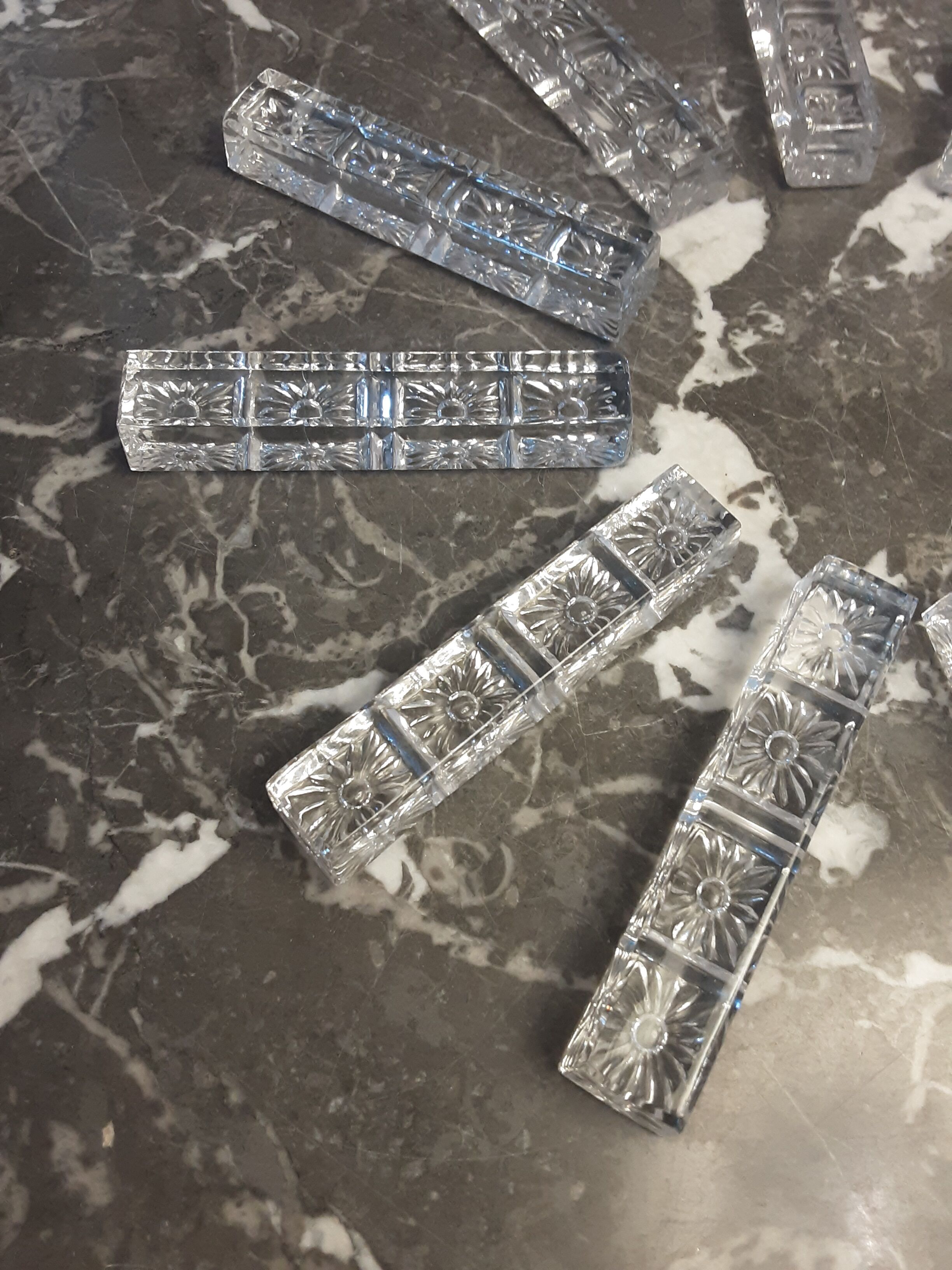 Crystal knife holder box - year 60