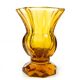Art Deco vase, crystal, Moser, Czechoslovakia, 1930s