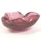 Murano bullicante glass ashtray or bowl from Barovier & Toso, 1960s