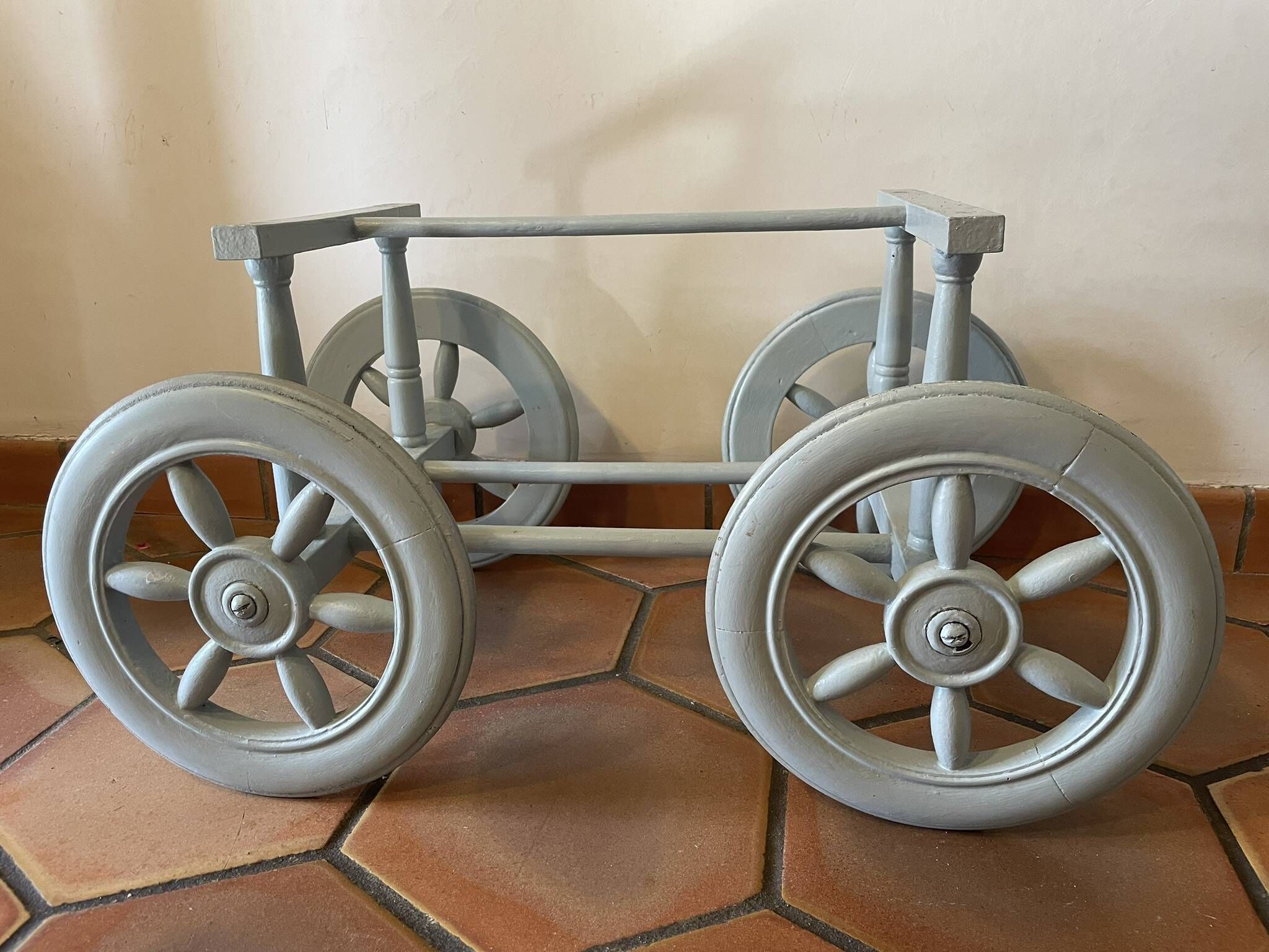 Antique rattan cradle in very good condition. Sold with or without upholstery.