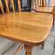 Four chairs and a Heywood Wakefield Windsor armchair. Vintage