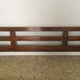 Oak bed by René Gabriel period Reconstruction