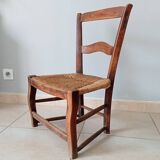 Old low chair from the 30s/40s