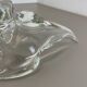 Murano glass "lucid" bowl shell element shell Murano, Italy, 1970s